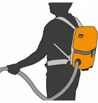 Backpack vacuum