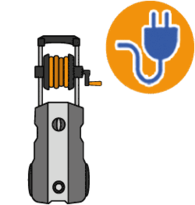 Cold water single-phae high-pressure washer