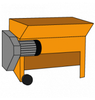 Grape Destemmers with Centrifugal Pump