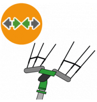 Electric Olive Harvesters with Horizontal Motion