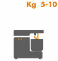 Fixed Head Spiral Mixers 5-10 kg