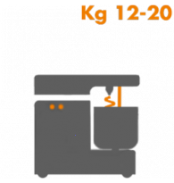 Fixed Head Spiral Mixers 12-20 kg