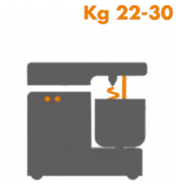 Fixed Head Spiral Mixers 22-30 kg