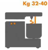 Fixed Head Spiral Mixers 32-40 kg