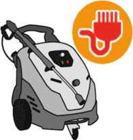 Heavy-duty THREE-PHASE Hot Water Pressure Washers