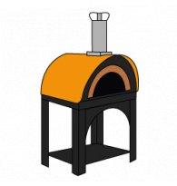 Outdoor Stainless Steel Wood-Fired Ovens