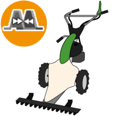 Scythe Mowers with Dual blade Action