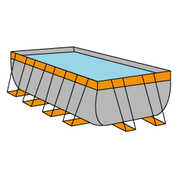 Bestway Power Steel 56710 oval pool , best deal on AgriEuro