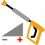 Pressure adjustment on the spray gun