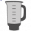 Glass blender attachment