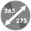 Ø 265/275 blade