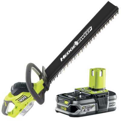 Ryobi hedge trimmer electric best sale