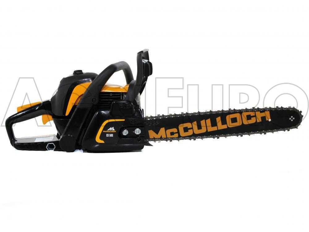 45 cm Blade Length Integrated Combi Tool Article Number: 00096-73.003.01 McCulloch CS 50S Petrol Chainsaw: Chainsaw with 2100 W Engine Power 