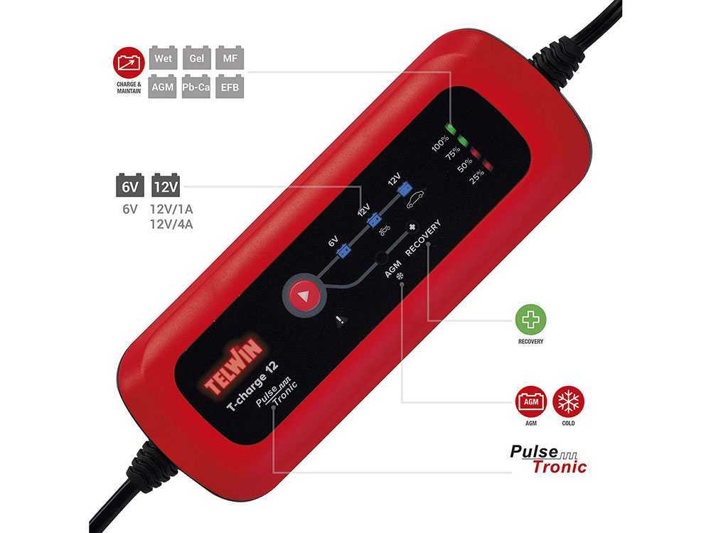 Telwin T-Charge 12 Battery Charger and Maintainer , best deal on AgriEuro