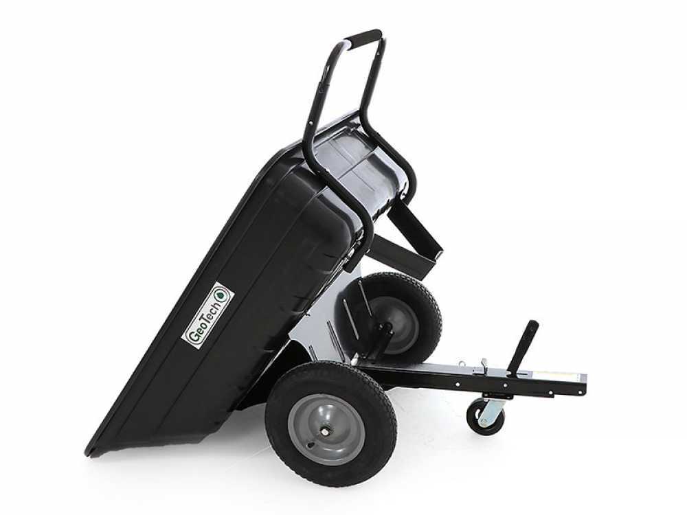 Pull behind cart for riding lawn mower on sale