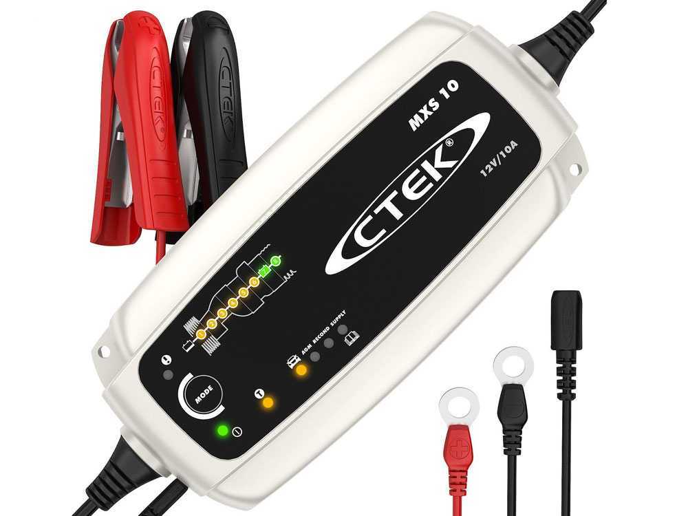 CTEK MXS 10 12 V Battery Charger 8 automatic phases workshops caravans boats cars