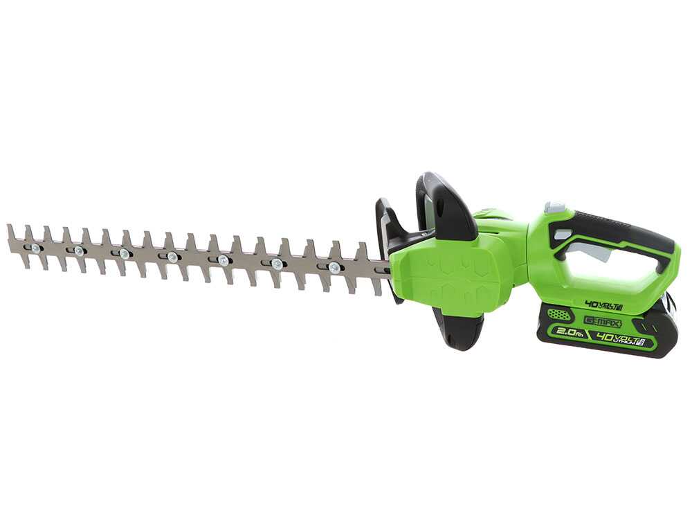 Greenworks g shop max hedge trimmer