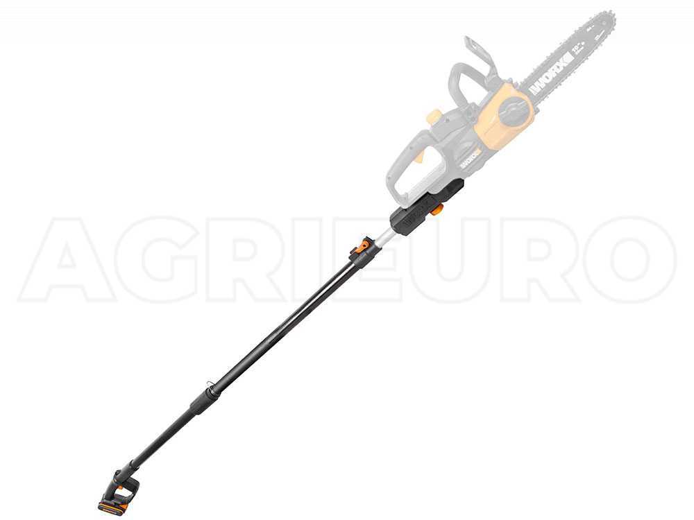 Worx sales pole chainsaw