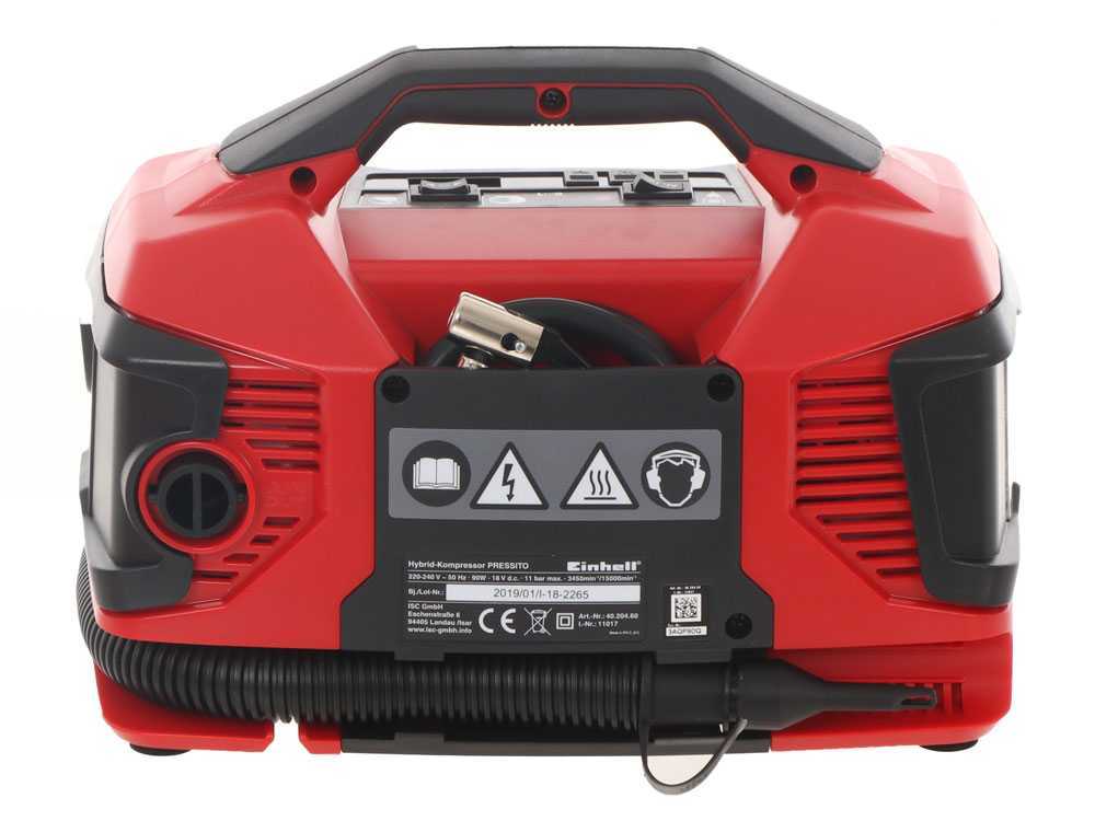 Einhell PRESSITO Battery-powered Air Compressor , best deal on AgriEuro