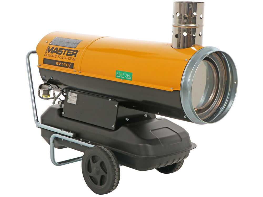Master BV 110 E Indirectly Heating Diesel-fuelled Hot Air Generator