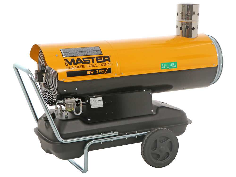 Master BV 290 E Indirectly Heating Diesel-fuelled Hot Air Generator
