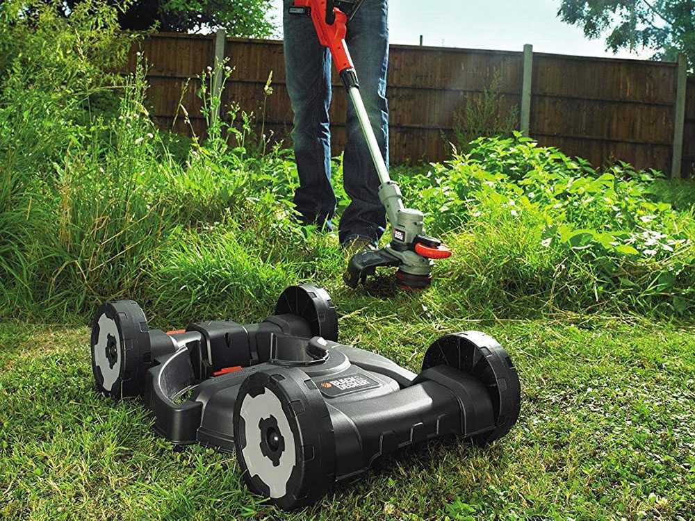 Black and decker lawn mower and strimmer discount