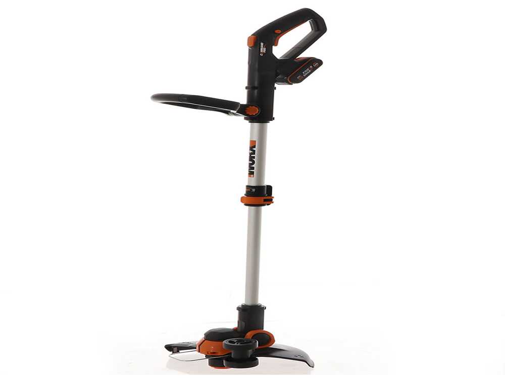 Trimmer Worx Wg163e Worx Battery-powered Brush Cutter Best Deal On