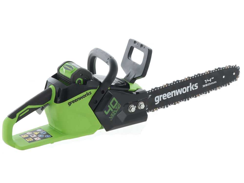 Greenworks 40v deals chainsaw