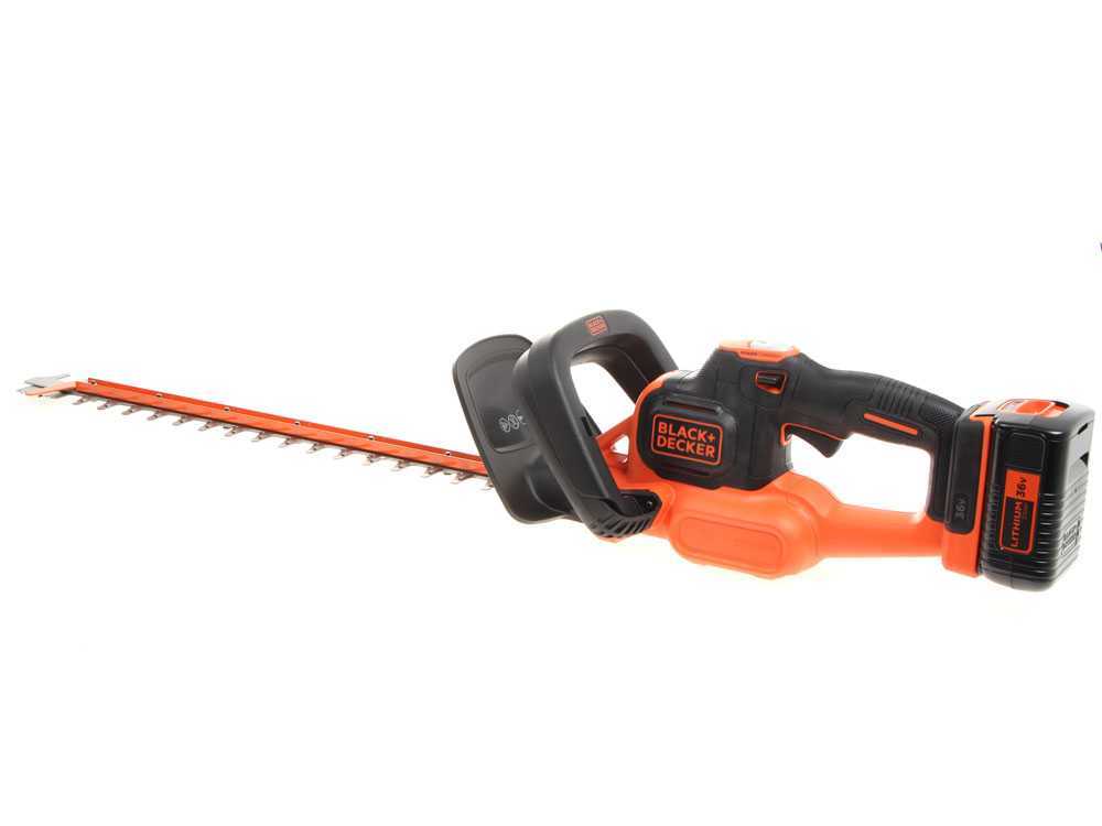 Black and decker cordless store hedge trimmer 36v