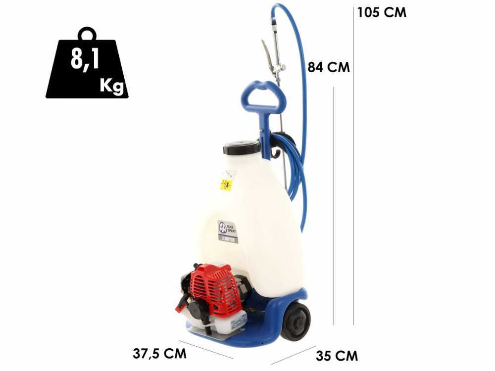 Petrol sprayer clearance pump