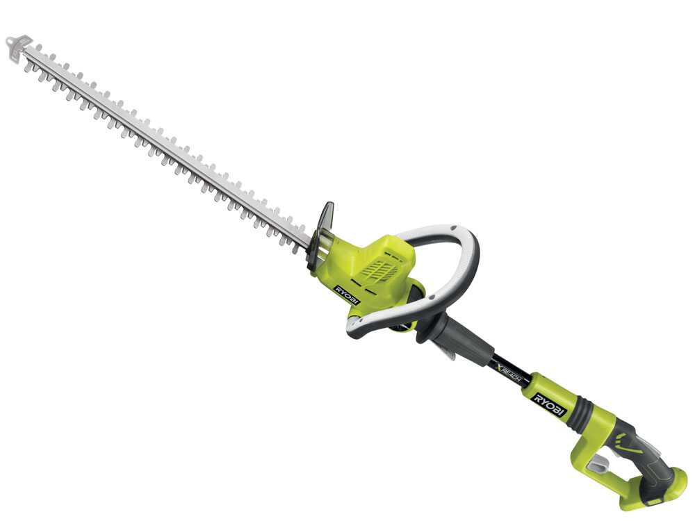 RYOBI OHT1850X cordless extension pole hedge trimmer 50cm blade WITHOUT  BATTERY AND BATTERY CHARGER