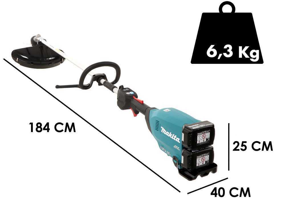 Makita electric shop brush cutter