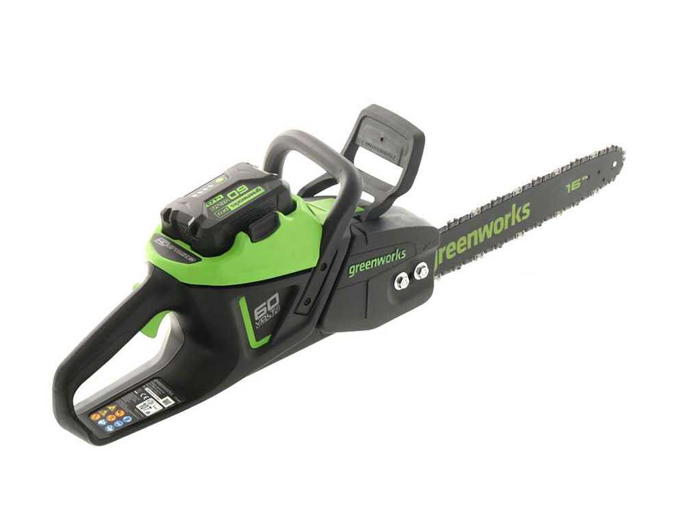 Greenworks battery deals chainsaw