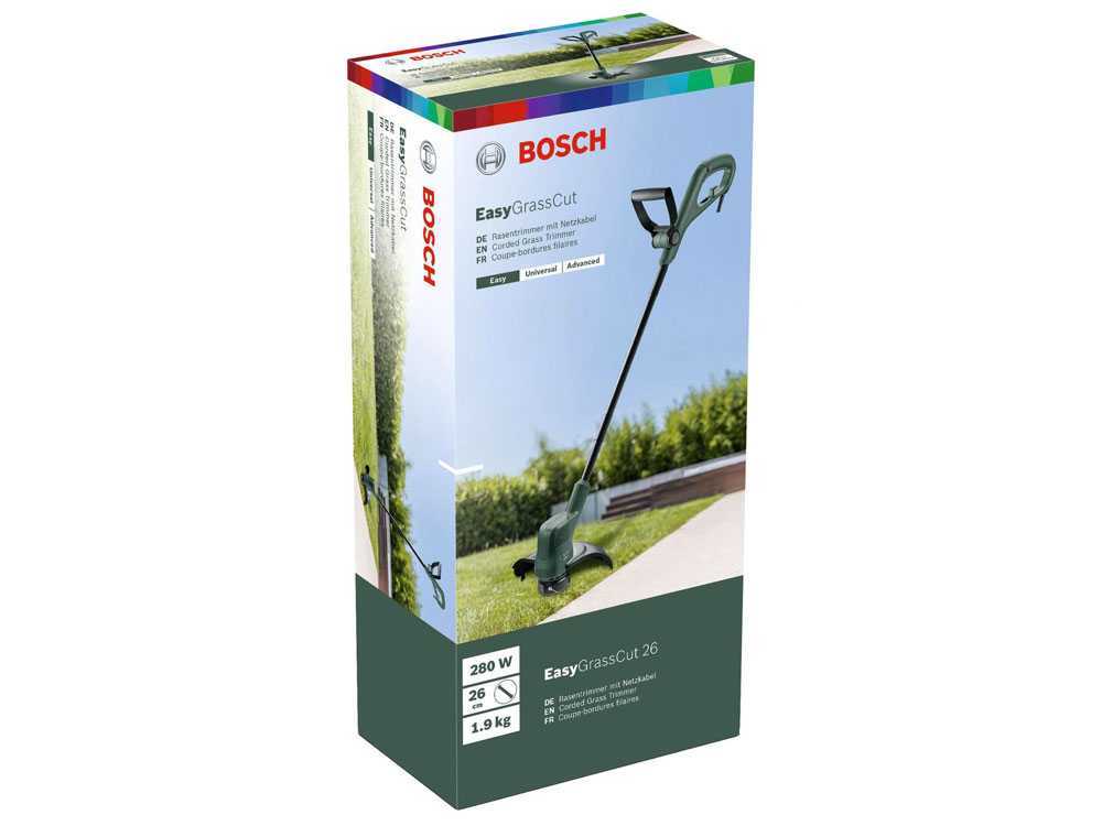 Bosch easygrasscut 26 280w corded grass trimmer new arrivals