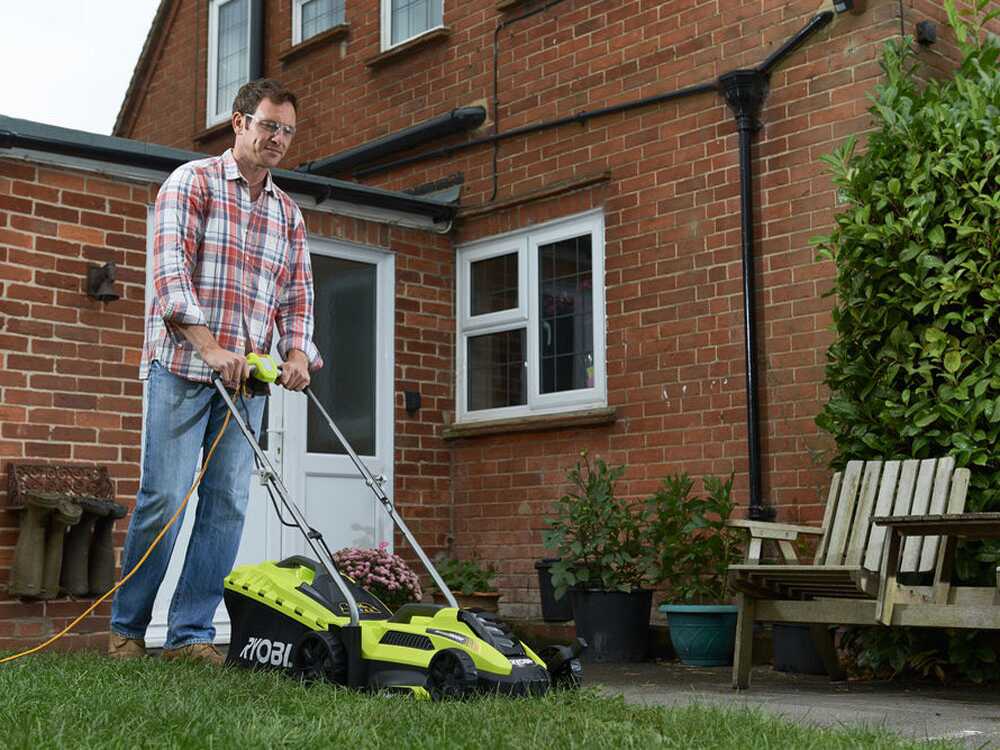 Electric Mower Ryobi 13 Inch Battery Lawn Mower Mechanic Special