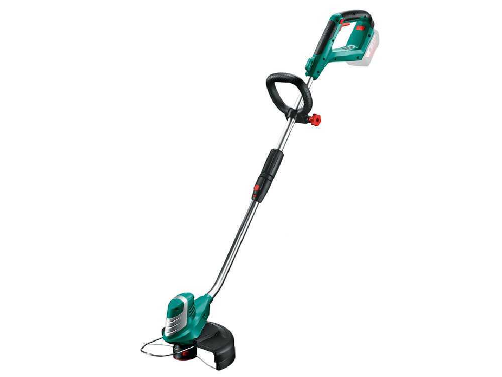 Bosch cordless strimmer battery top