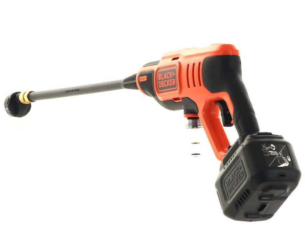 Black Decker BCPC18D1 Spray Gun Pressure Washer best deal on