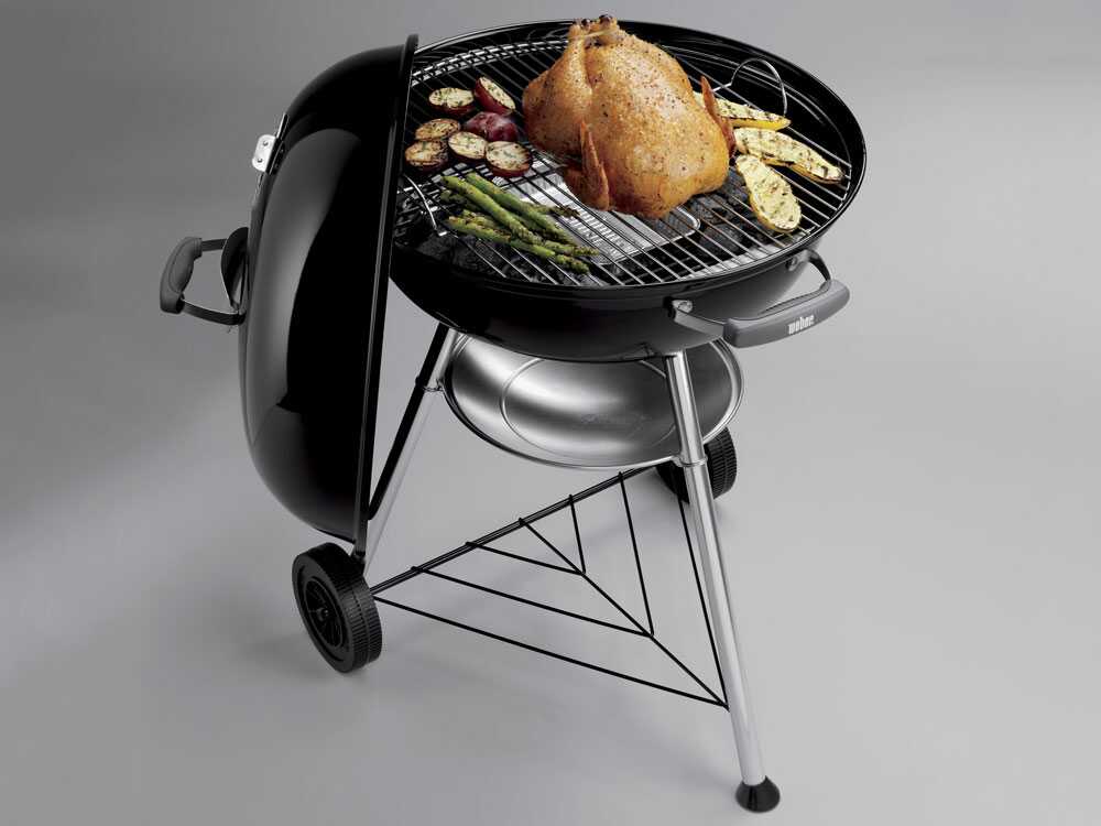 Weber Compact Kettle 47 Charcoal Barbecue 47 cm Grid Diameter