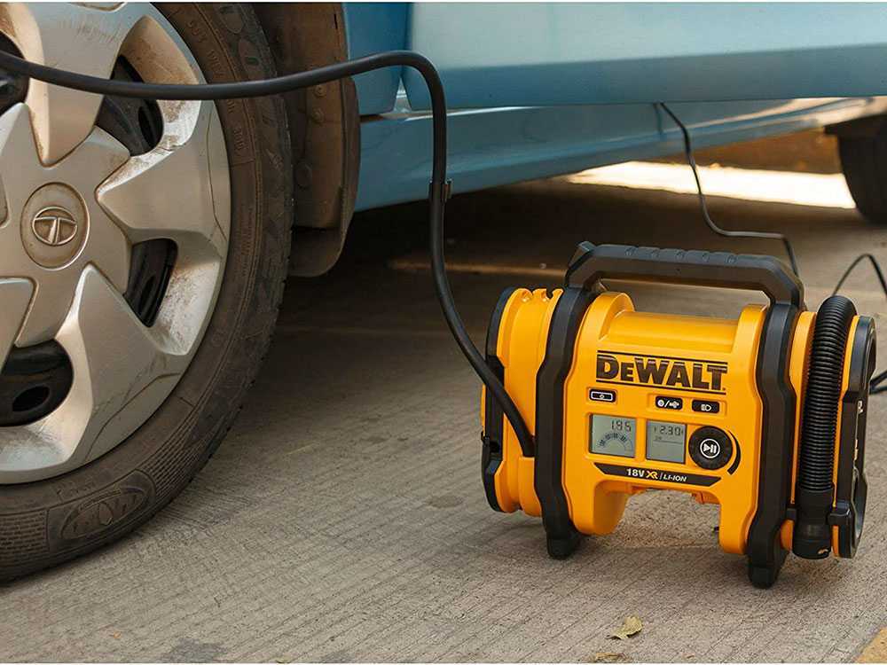 Dewalt air on sale compressor cordless