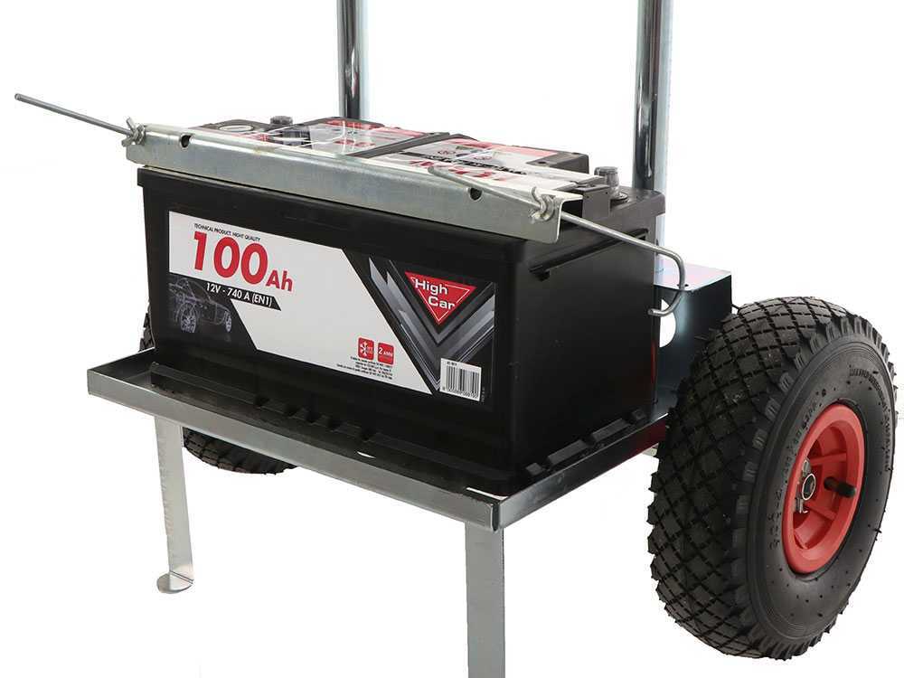 Big wheel battery outlet