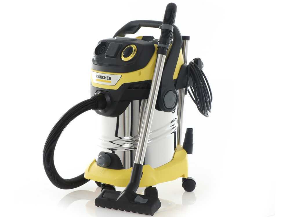Kärcher WD 6 P Premium wet and dry vacuum cleaner with drum 1300W , best  deal on AgriEuro