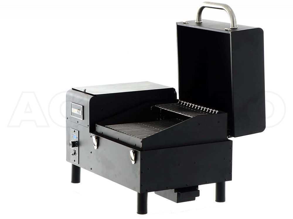 Mini pellet shop grill