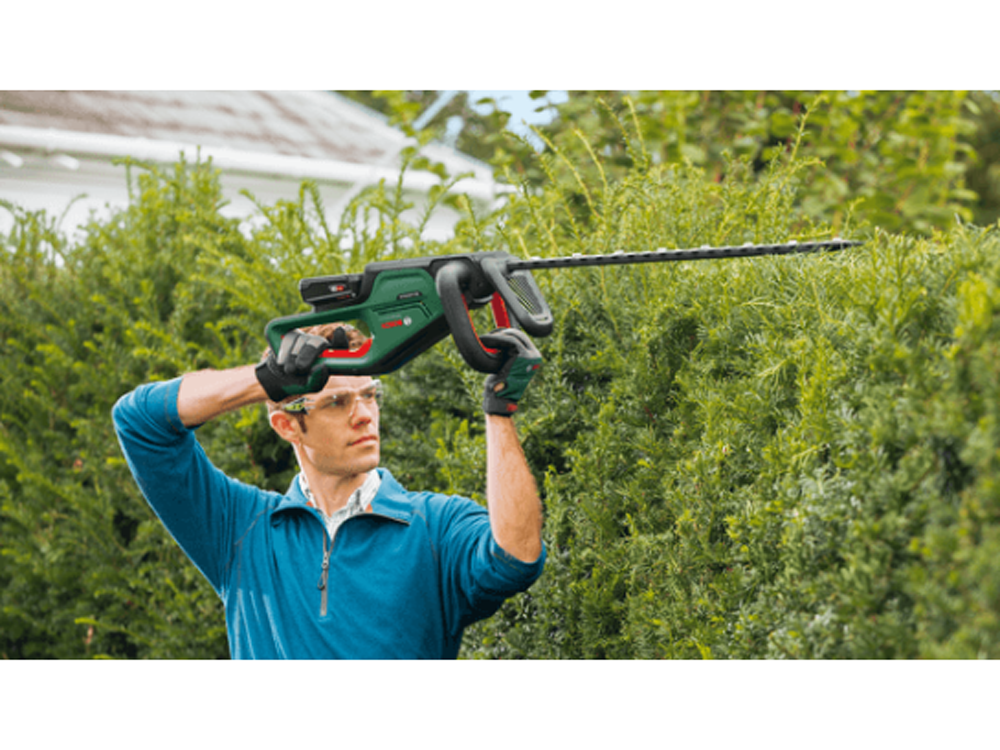 Qualcast hedge top trimmer battery