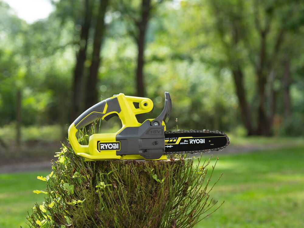 Ryobi Cordless Chainsaw Ryobi 18v 12 Chainsaw Ryobi One+