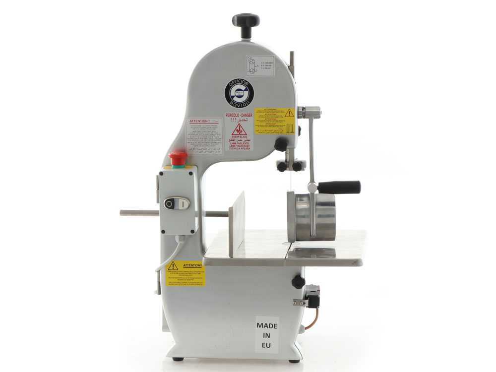 Band saw shop for meat