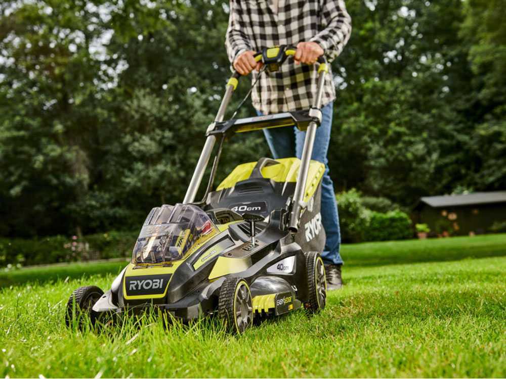 Ryobi 36v lawn discount mower battery
