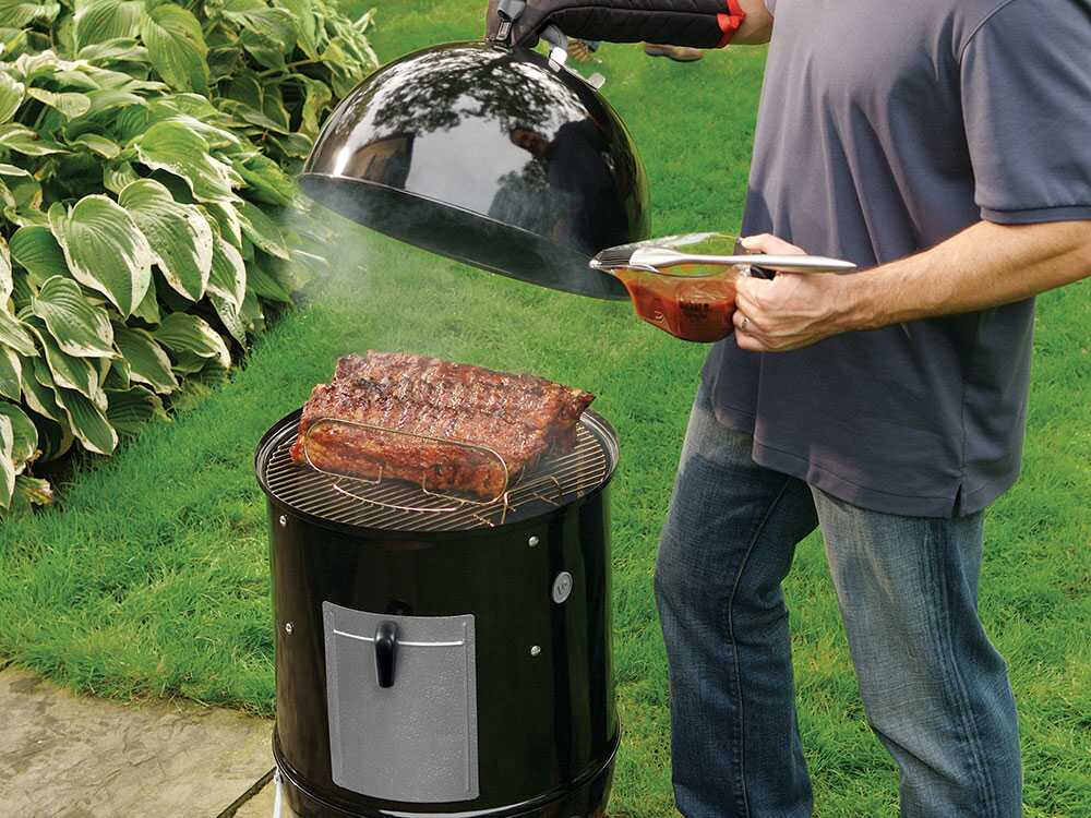 Charcoal Smokey Mountain Weber 47cm Smokey Mountain Cooker Smoker