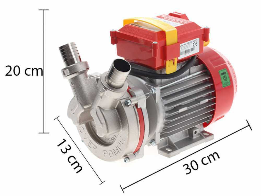 Self-priming Diesel Pump 750W 230V 100 l/min 3m Suction Lift