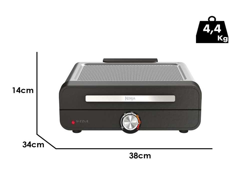 Ninja Sizzle GR101EU Electric Barbecue best deal on AgriEuro