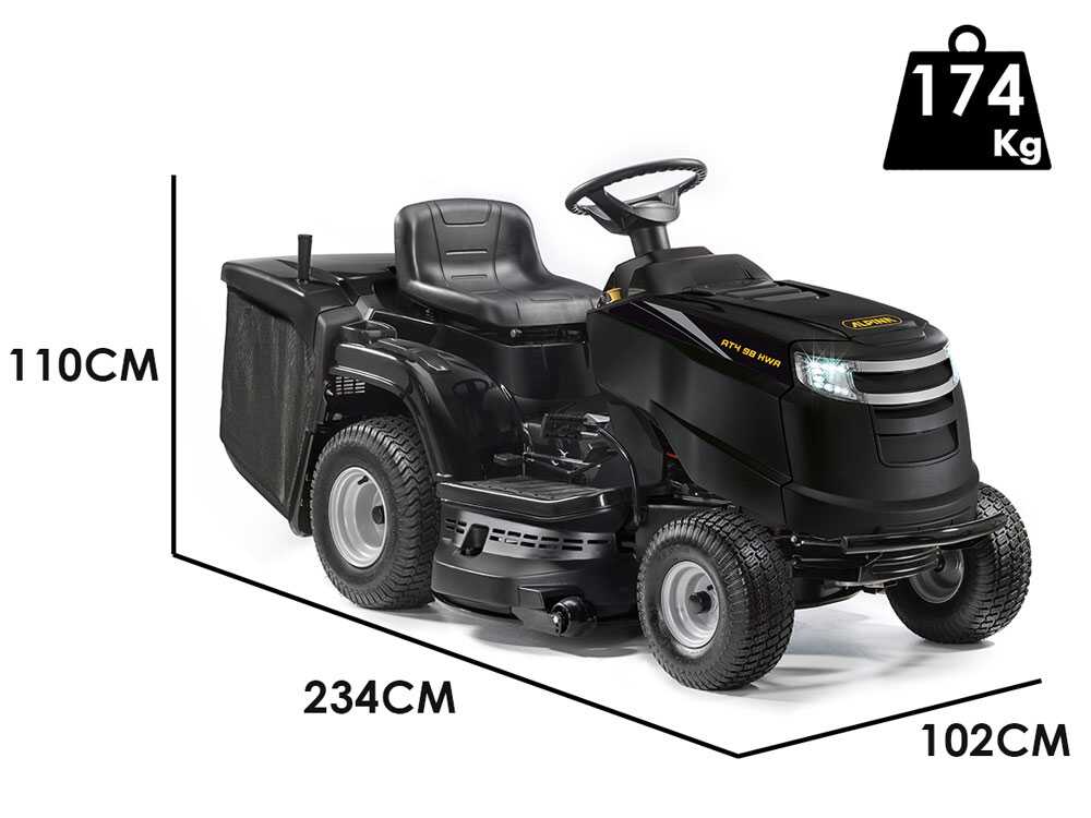 Alpina AT4 98 HWA Lawn Mower Tractor 2in1 best deal on